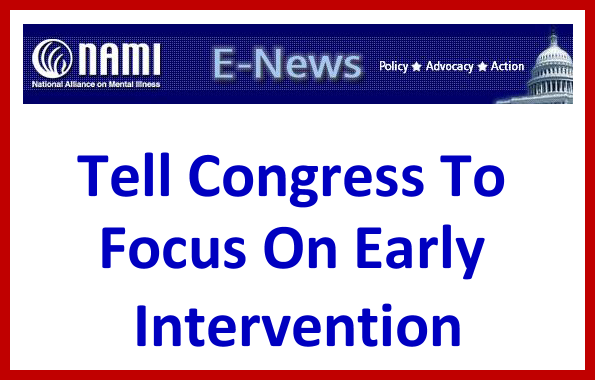 Tell Congress To Focus On Early Intervention
