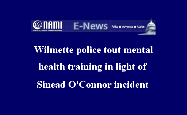 Chicago Tribune - Wilmette police tout mental health training in light of Sinead O'Connor incident