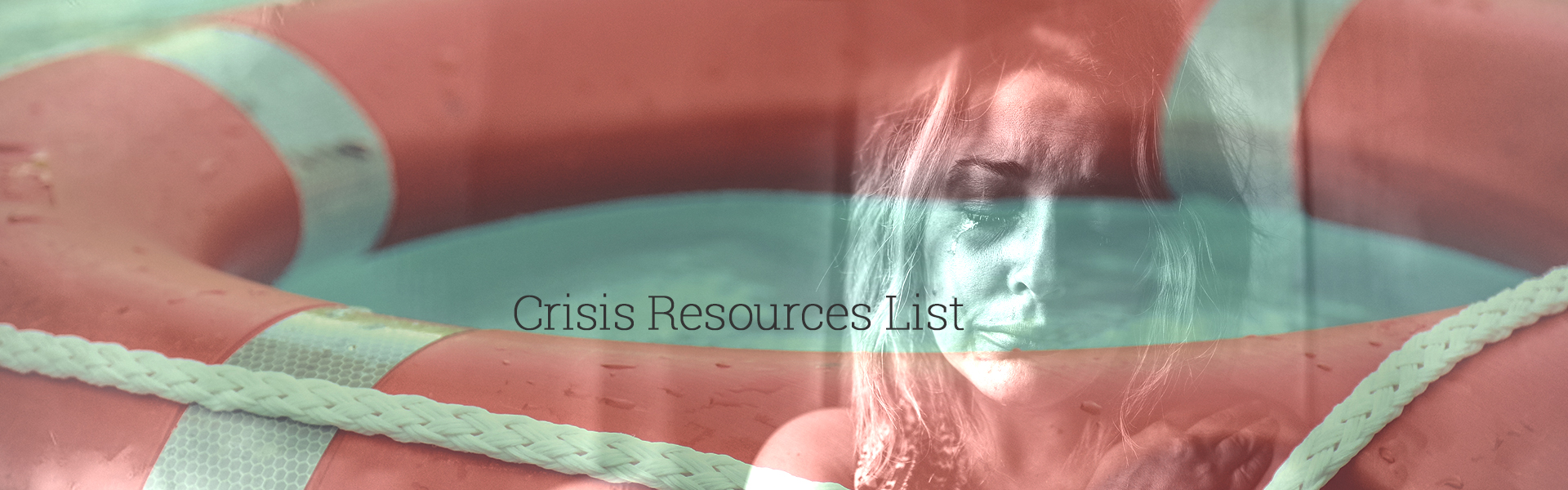 Crisis Resources List